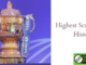 IPL Highest Score