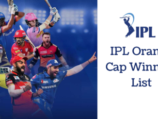 IPL Orange Cap Winners List