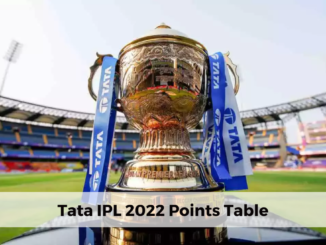 Tata IPL 2022 Points Table