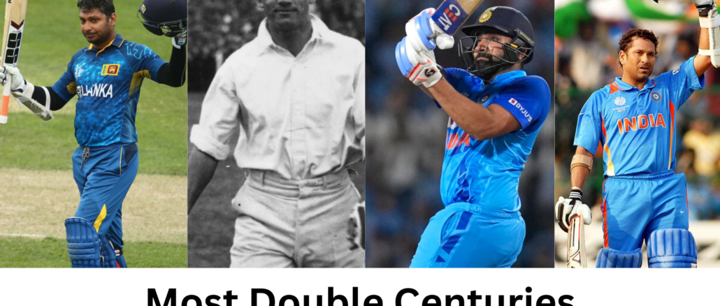 Most Double Centuries
