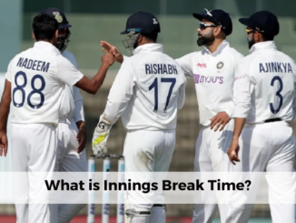 What is Innings Break in cricket