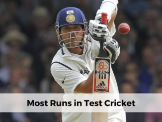 Most Runs in Test Cricket
