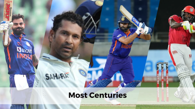 most centuries in cricket