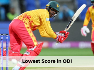 Lowest score in ODI