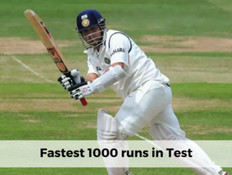 fastest 1000 runs in test