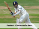fastest 1000 runs in test