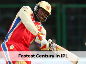 fastest century in ipl