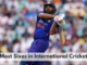 Most Sixes in International Cricket