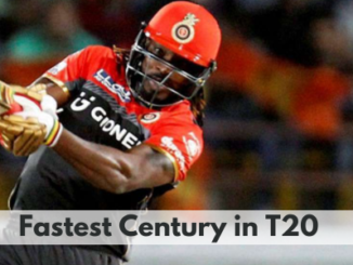 Fastest Century in T20