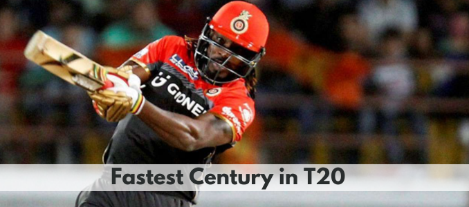 Fastest Century in T20