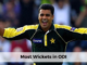 Most Wickets in ODI