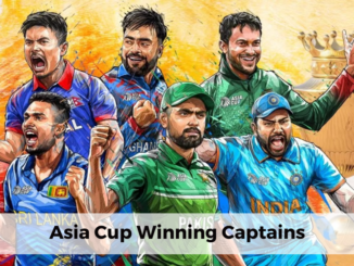 asia cup winning captains