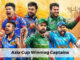 asia cup winning captains