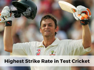 Highest Strike Rate in Test Cricket