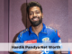 hardik pandya net worth