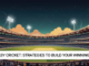 Fantasy Cricket Strategies to Build Your Winning Team