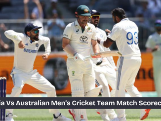 India National Cricket Team Vs Australian Men’s Cricket Team Match Scorecard