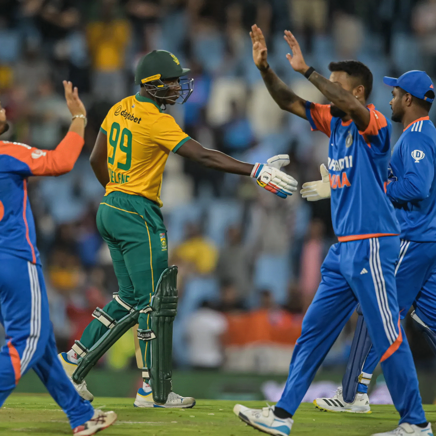 India National Cricket Team vs South Africa National Cricket Team Match Scorecard