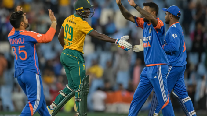 India National Cricket Team vs South Africa National Cricket Team Match Scorecard