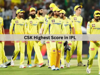 CSK Highest Score in IPL