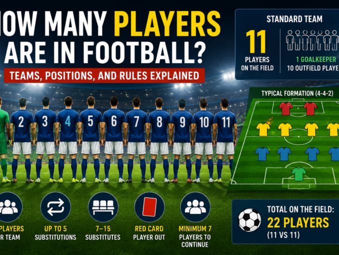 how many players in football